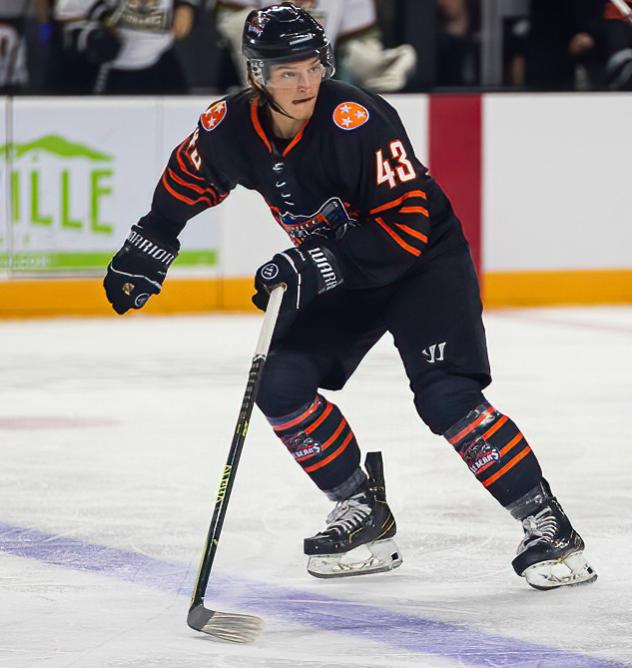 Knoxville Ice Bears' Andrew Bellant in action