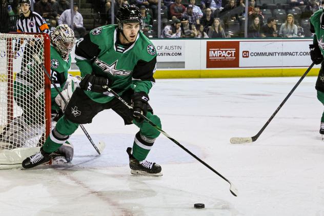 Texas Stars defenseman Michael Karow