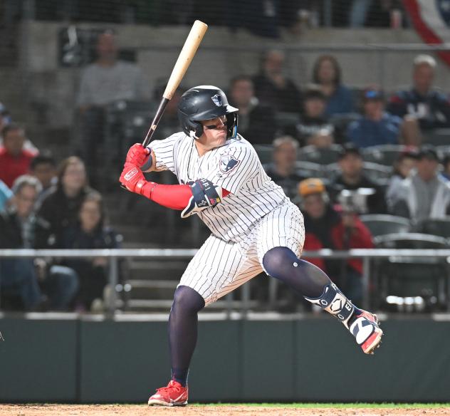 Somerset Patriots infielder Andres Chaparro