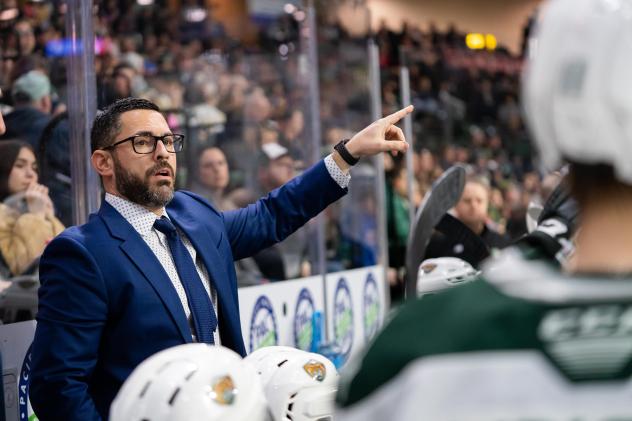 Everett Silvertips GM/Head Coach Dennis Williams