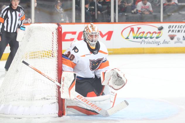 Lehigh Valley Phantoms goaltender Samuel Ersson