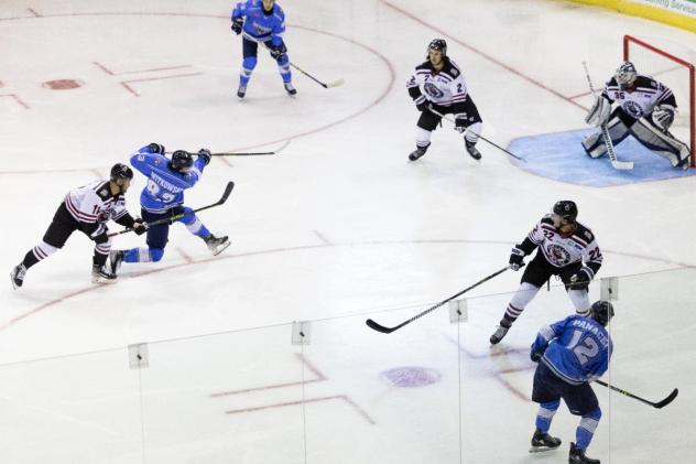 Pensacola Ice Flyers in action