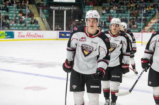 Vancouver Giants celebrate win