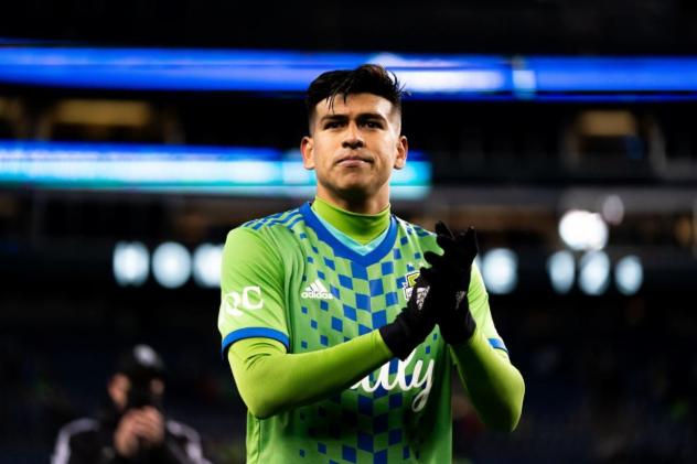 Seattle Sounders FC defender Xavier Arreaga