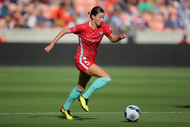 Kansas City Current forward Cece Kizer