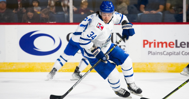 Wichita Thunder defenseman Billy Constantinou