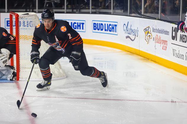 Knoxville Ice Bears' Brett Beauvais in action