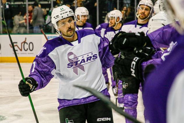 Texas Stars' Joel L'Esperance on game day