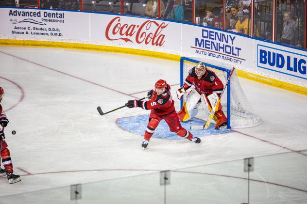 Rapid City Rush defenseman Quinn Wichers