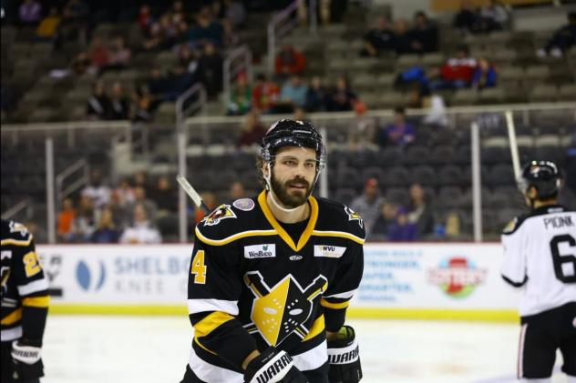 Wheeling Nailers defenseman Jack Van Boekel