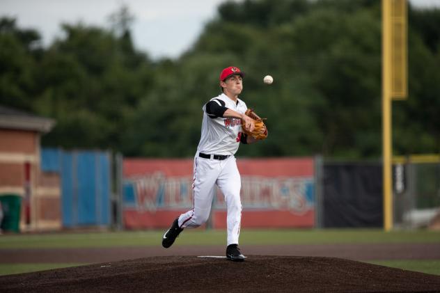 Washington Wild Things pitcher Justin Showalter