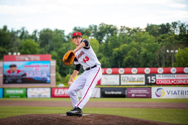 Washington Wild Things pitcher Justin Showalter