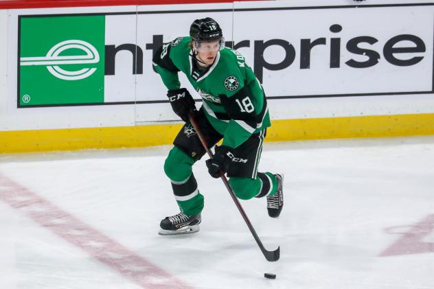 Texas Stars forward Fredrik Karlstrom