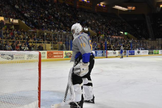 Roanoke Rail Yard Dawgs goaltender Brody Claeys