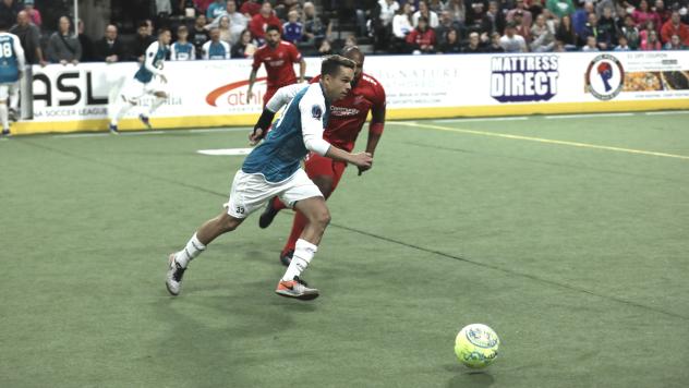 St. Louis Ambush battles the Kansas City Comets on game day