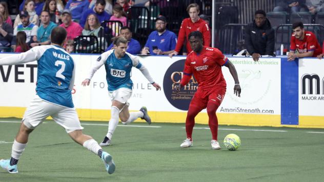 Kansas City Comets' James Togbah Versus St. Louis Ambush's Tony Walls