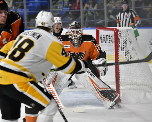 Lehigh Valley Phantoms' Pat Nagle in action