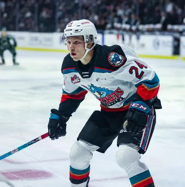 Kelowna Rockets' Dylan Wightman