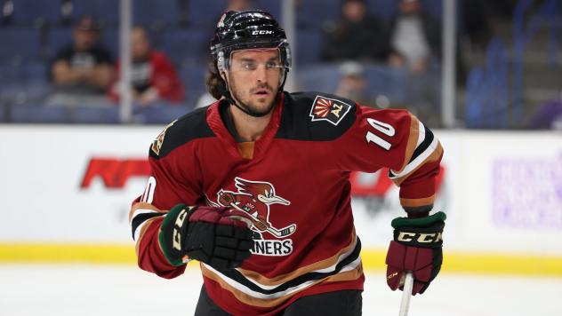 Tucson Roadrunners' Jean-Sebastien Dea in action