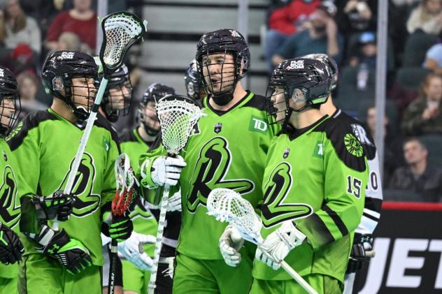 Saskatchewan Rush on the field