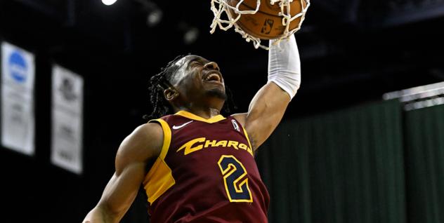 Cleveland Charge guard Sharife Cooper finishes