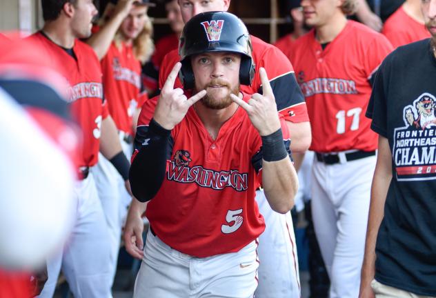 Washington Wild Things infielder Nick Ward