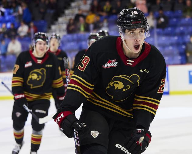 Vancouver Giants forward Samuel Honzek