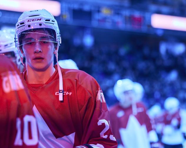 Vancouver Giants forward Samuel Honzek