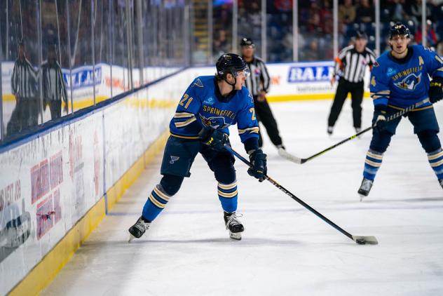 Springfield Thunderbirds forward Jake Neighbours