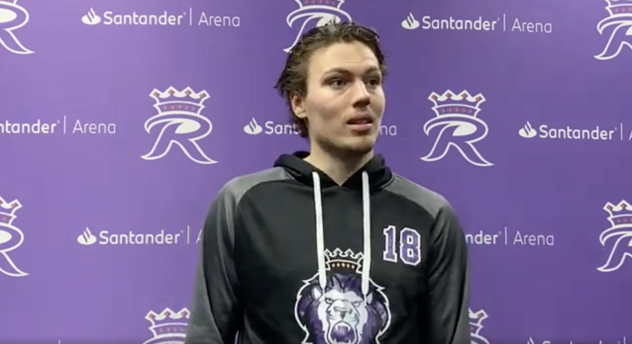 Reading Royals' Kamerin Nault