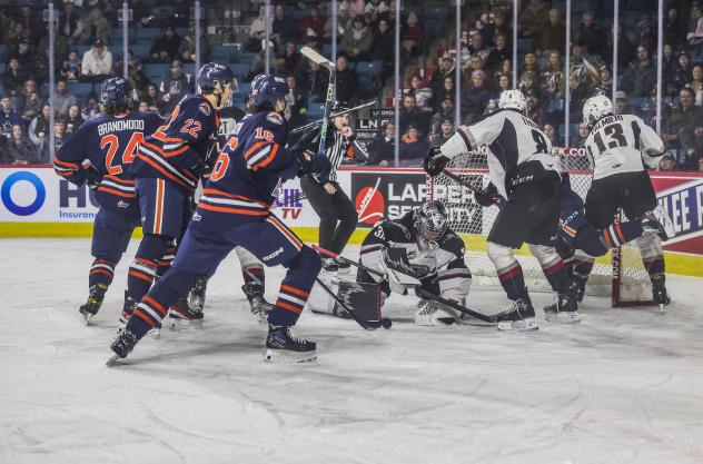 Vancouver Giants' Jesper Vikman in action