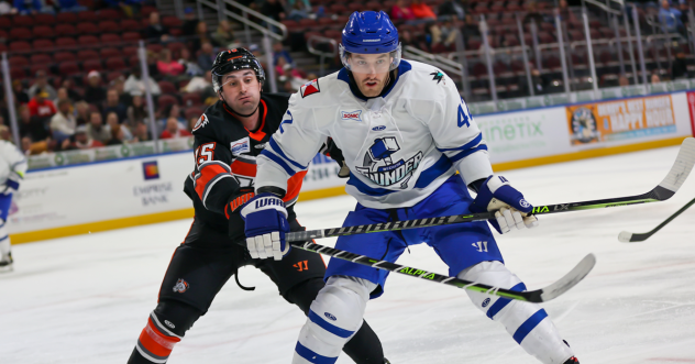 Wichita Thunder defenseman Cole MacDonald