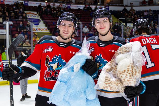 Kelowna Rockets annual Orchard Ford Teddy Bear Toss