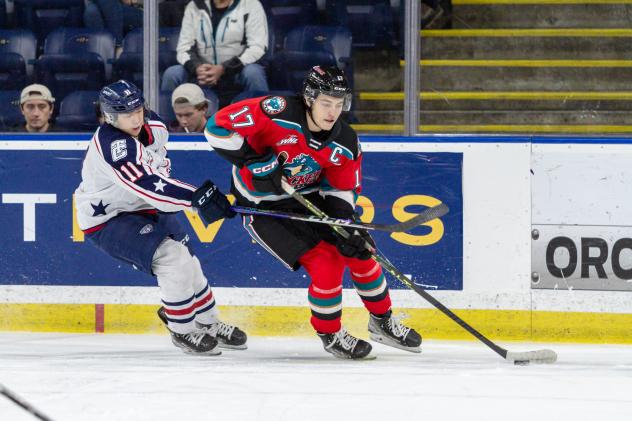 Kelowna Rockets captain Colton Dach