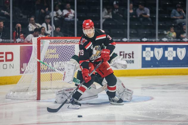 Grand Rapids Griffins' Alex Chiasson In Action