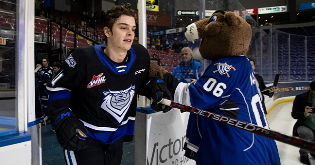 Victoria Royals' Matthew Hodson on game day