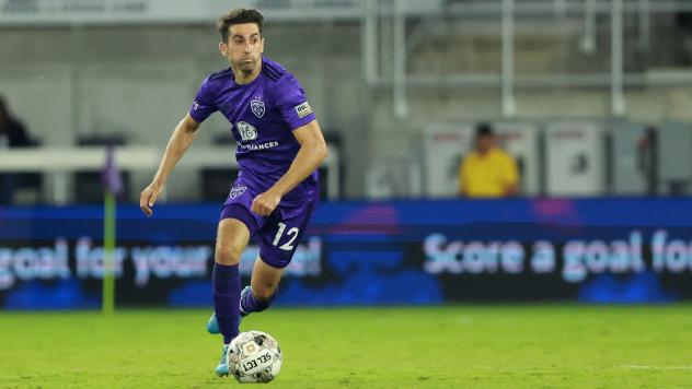 Louisville City FC midfielder Tyler Gibson