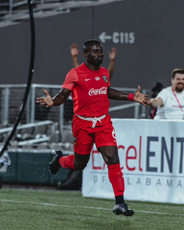 Anderson Asiedu of Birmingham Legion FC