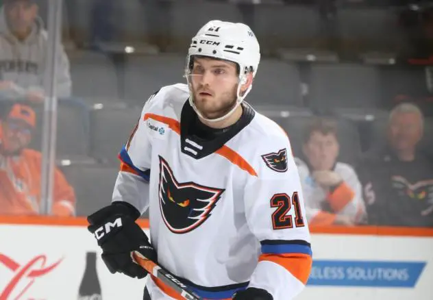 Kieffer Bellows of the Lehigh Valley Phantoms