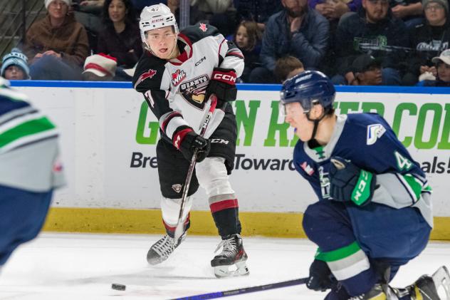 Vancouver Giants in action versus the Seattle Thunderbirds
