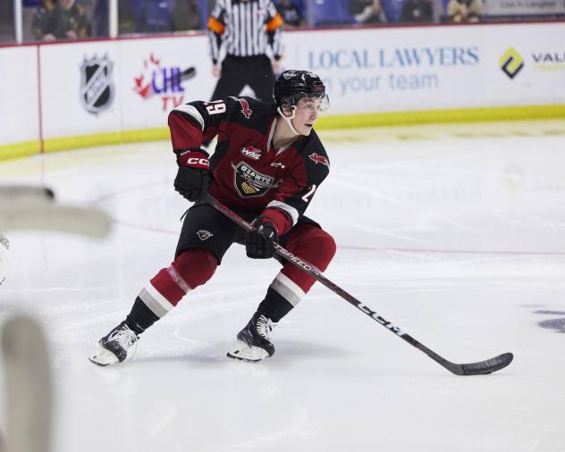 Vancouver Giants left wing Samuel Honzek
