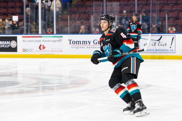 Kelowna Rockets defenceman Caden Price