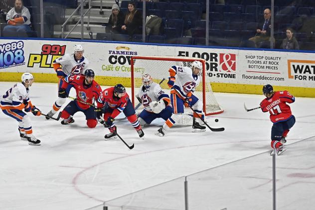 Springfield Thunderbirds the Bridgeport Islanders
