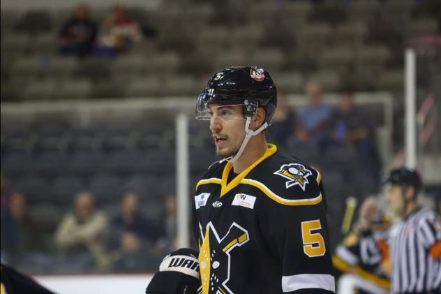 Wheeling Nailers' Defenseman David Drake