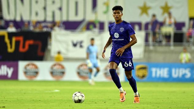Louisville City FC defender Josh Wynder