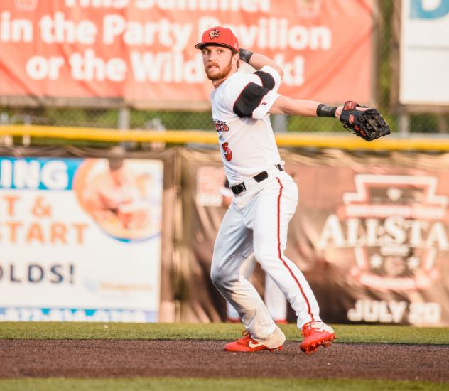 Washington Wild Things infielder Nick Ward
