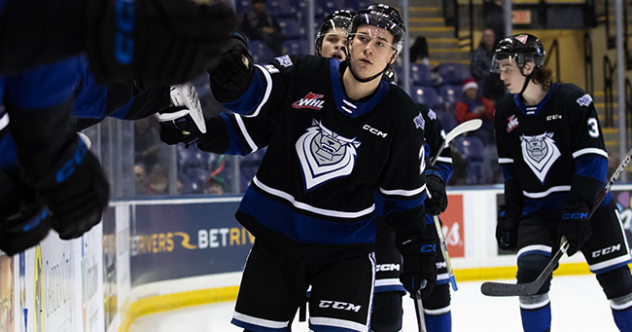 Victoria Royals celebrate win