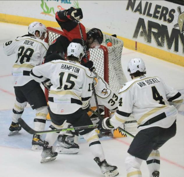 Wheeling Nailers try to hold off the Cincinnati Cyclones