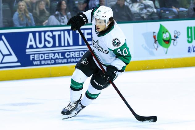 Texas Stars forward Antonio Stranges