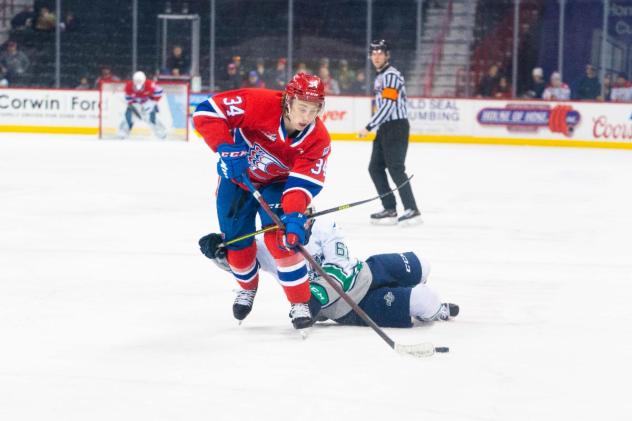 Spokane Chiefs center Berkly Catton